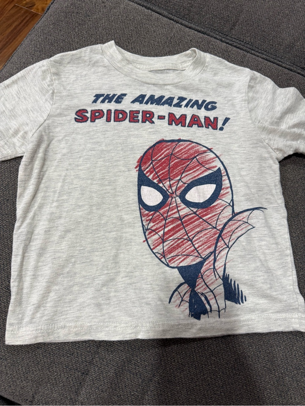 Marvel Spider-Man Short Sleeve Tee - White, Red, Navy